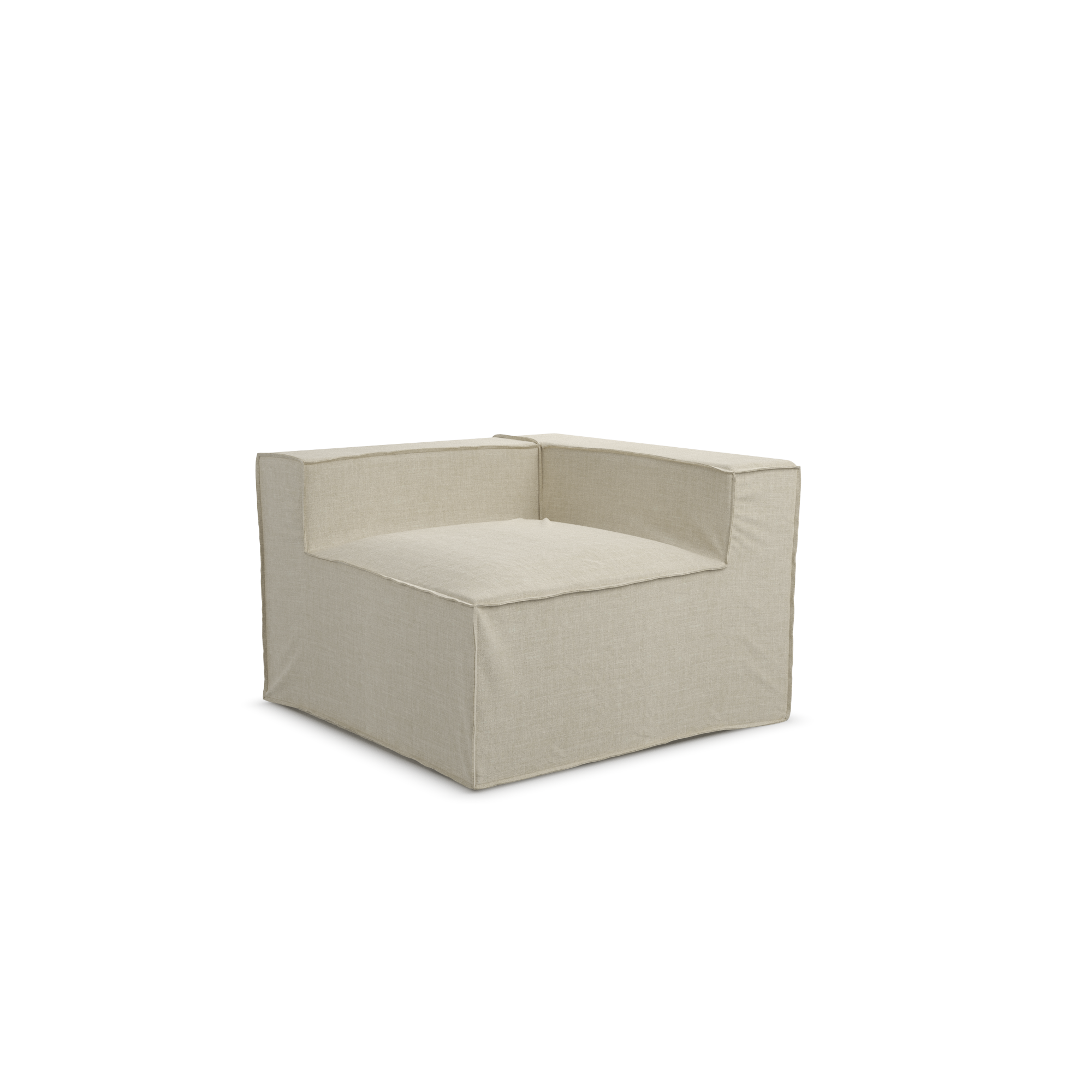 Aria Modular Slipcover Lounge - Corner Piece