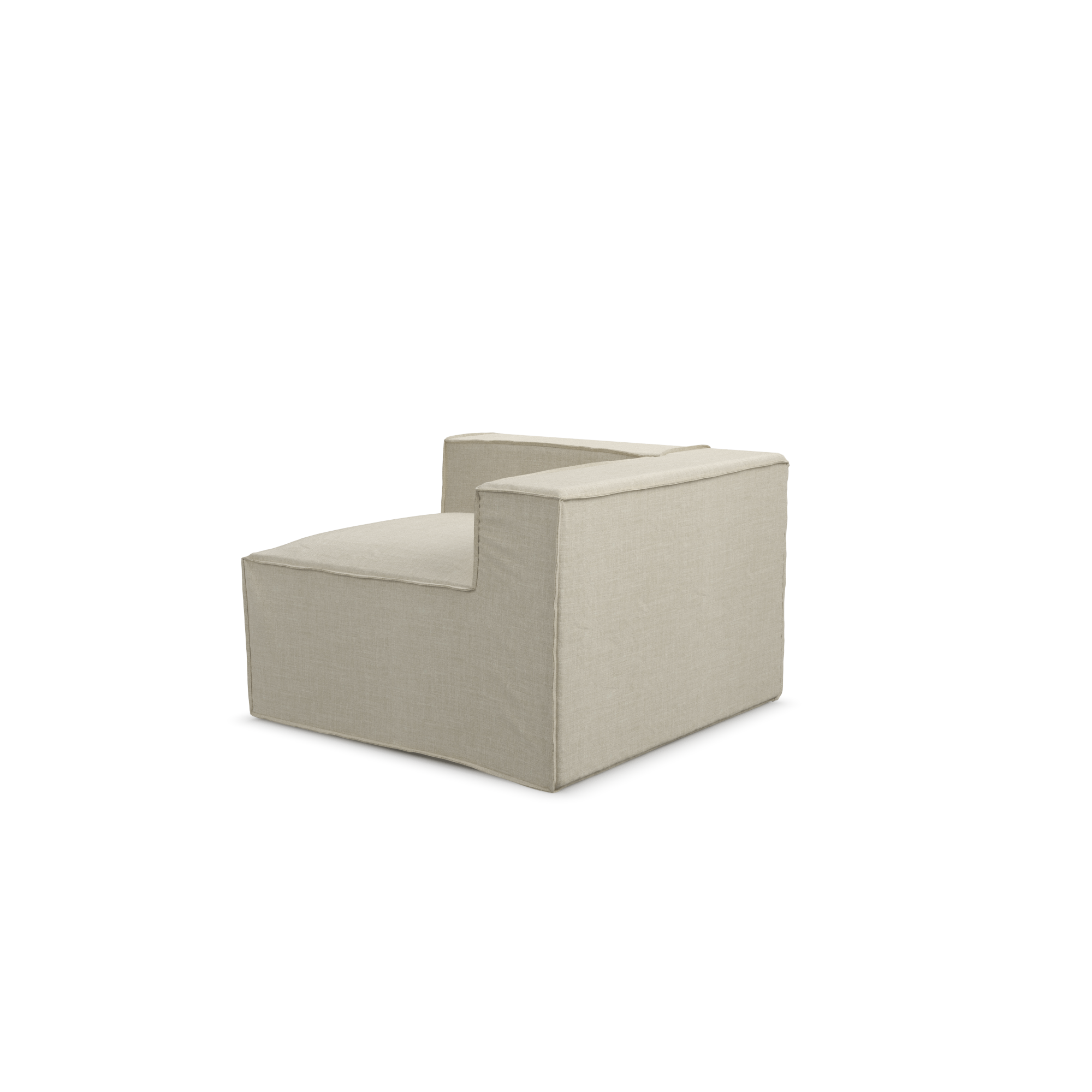 Aria Modular Slipcover Lounge - Corner Piece