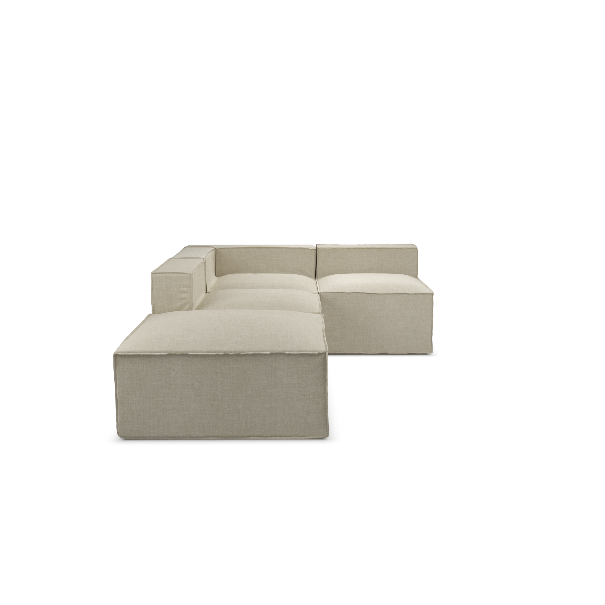 Aria Modular Slipcover Lounge - Apartment Set
