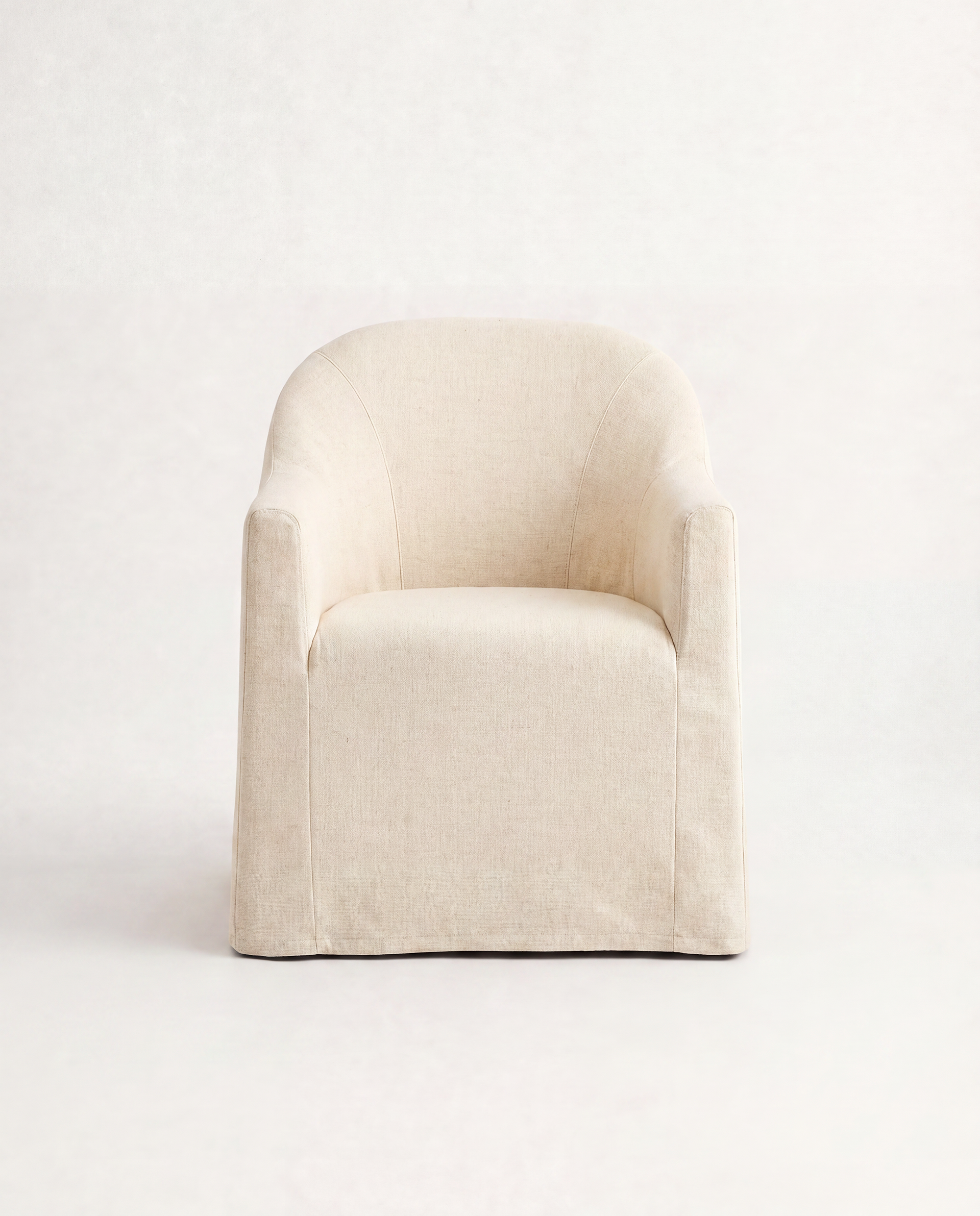 Miller Dining Chair In Belgian Linen