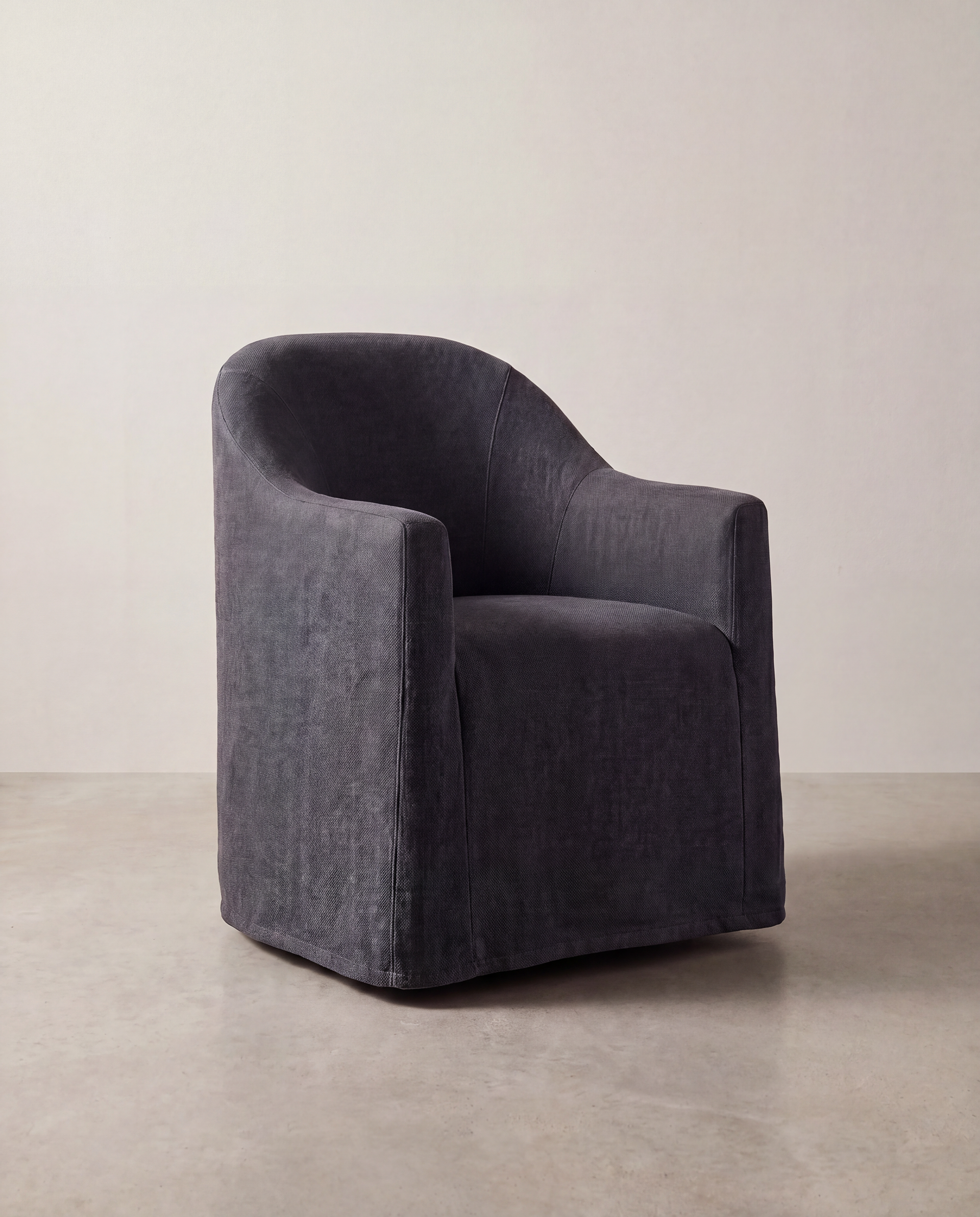 Miller Dining Chair In Belgian Linen