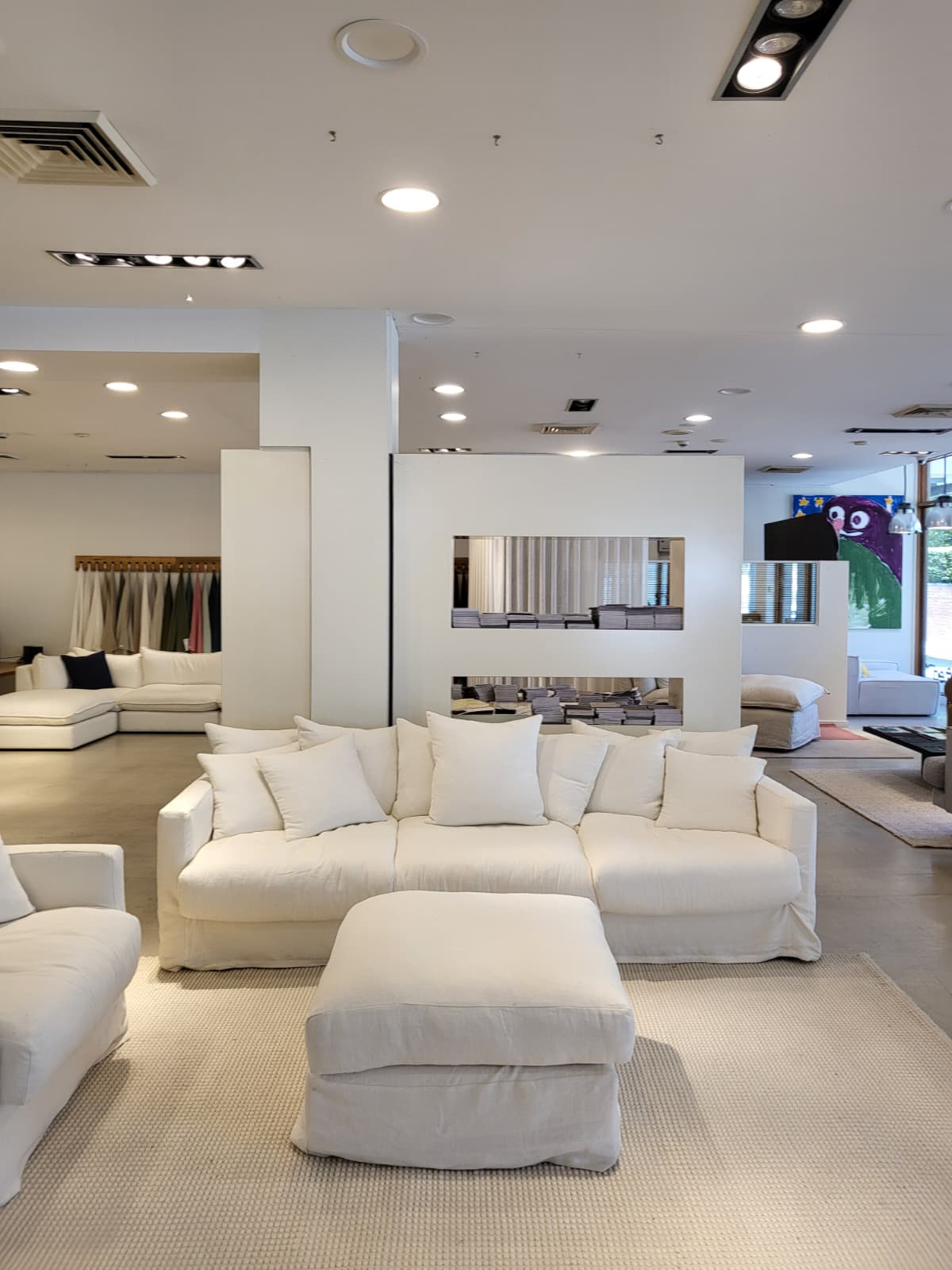 Grace 3 Seat Sofa plus Arm Chair and Free Ottoman (Showroom Clearance)