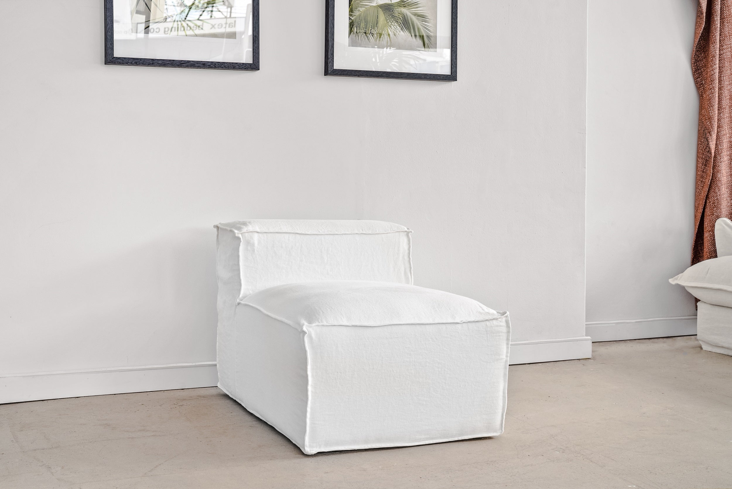 Aria Modular Slipcover Lounge - Single Seater