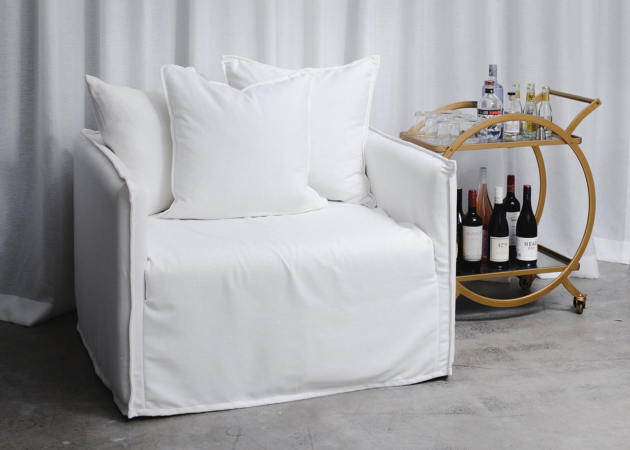 Slade Slipcover Armchair