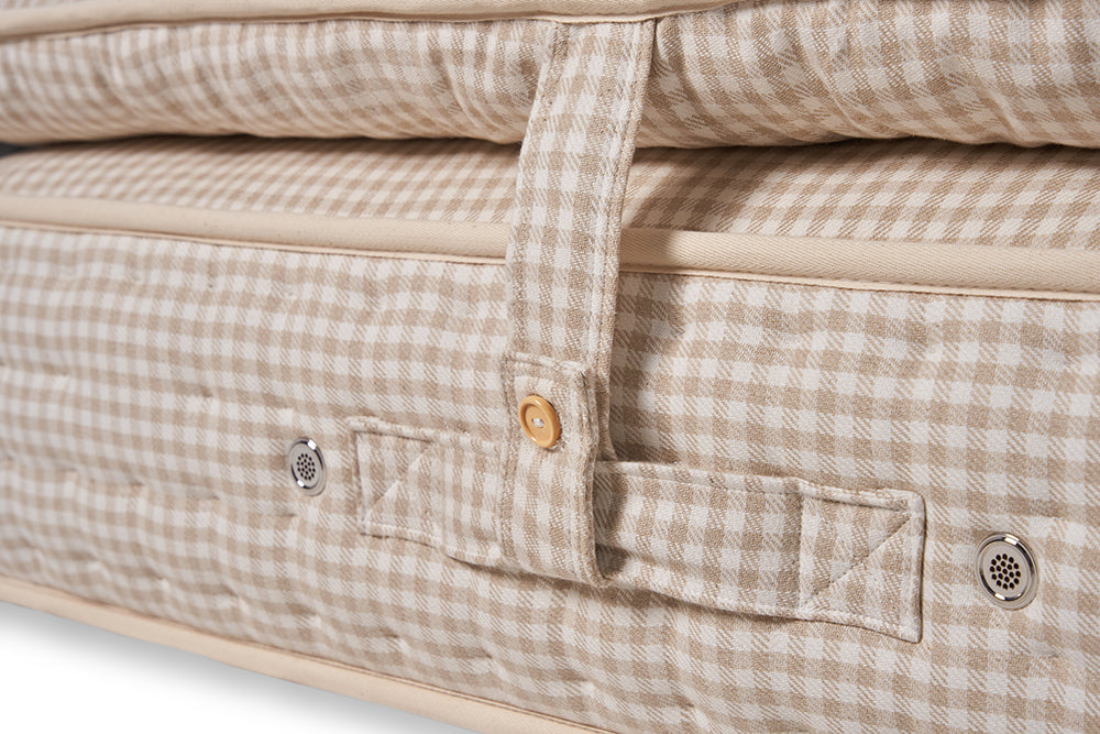 Luxury Handmade Mattress with Topper - Queen Size