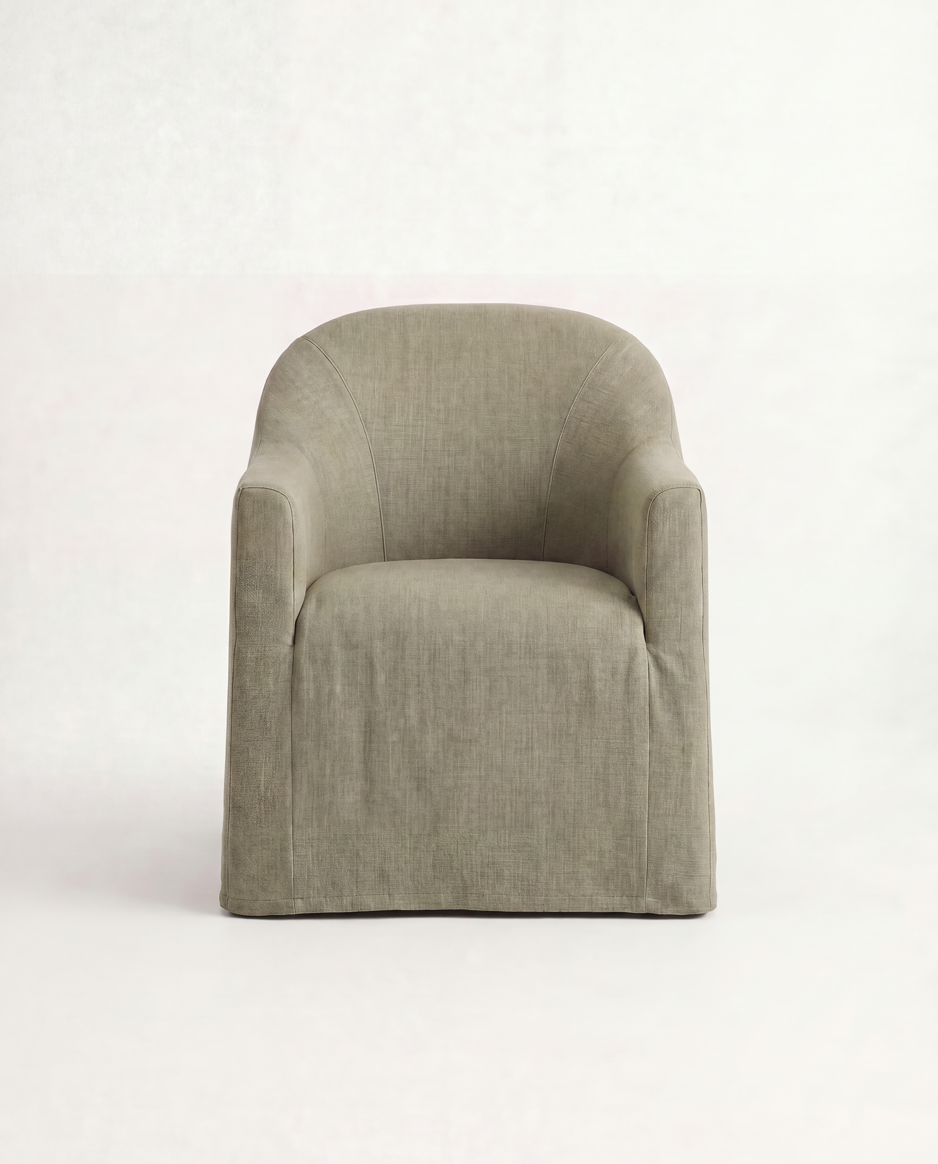 Miller Dining Chair In Belgian Linen