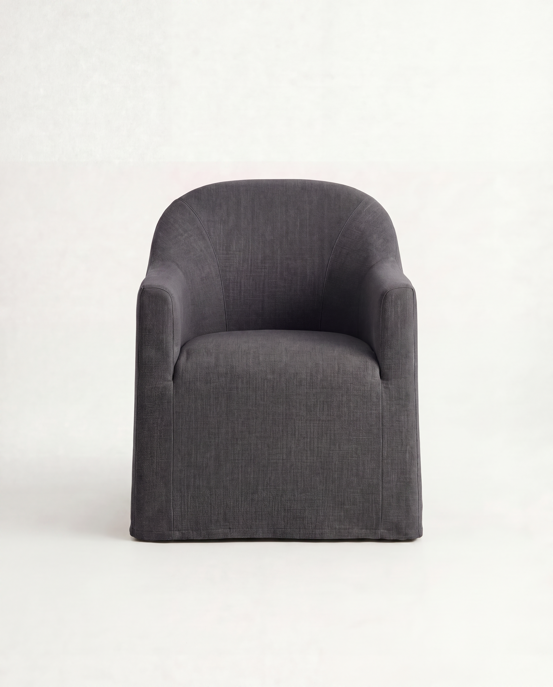 Miller Dining Chair In Belgian Linen