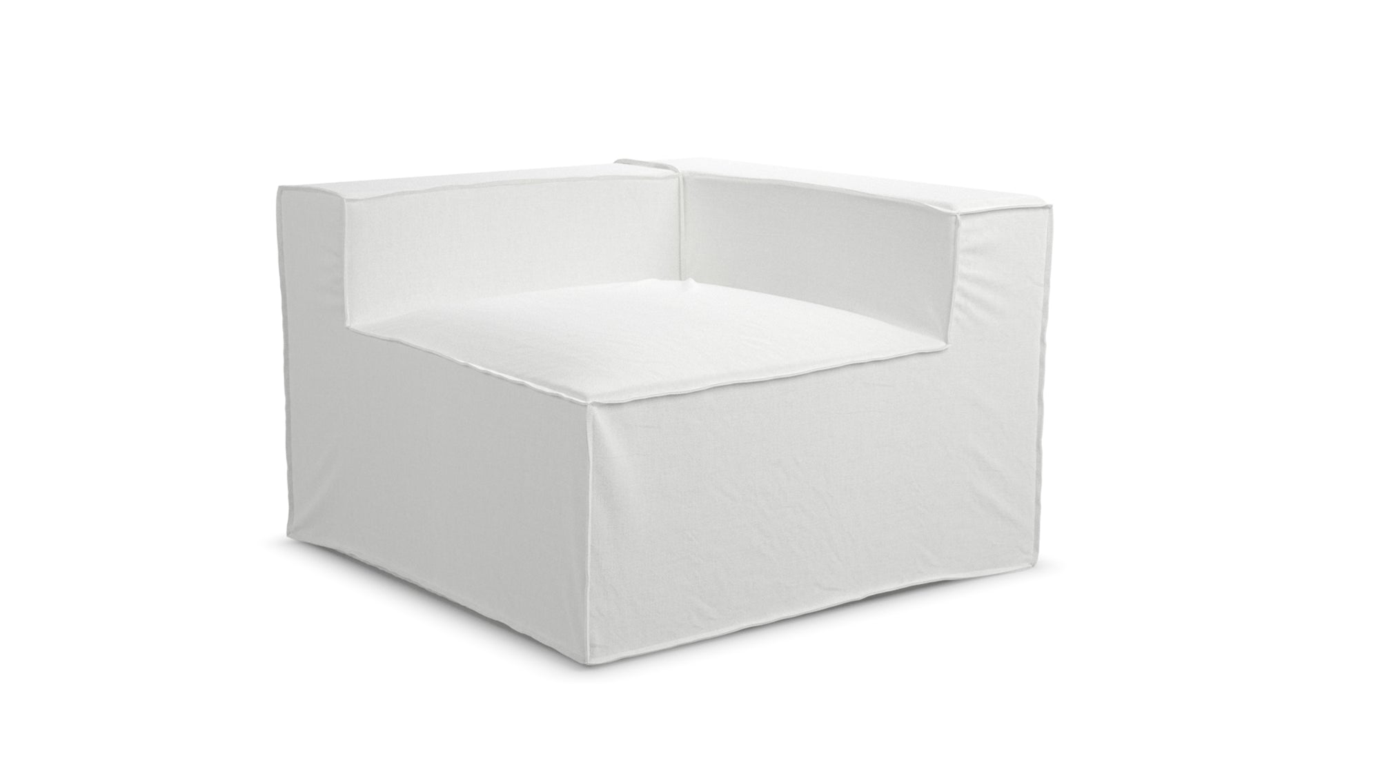 Aria Modular Slipcover Lounge - Corner Piece