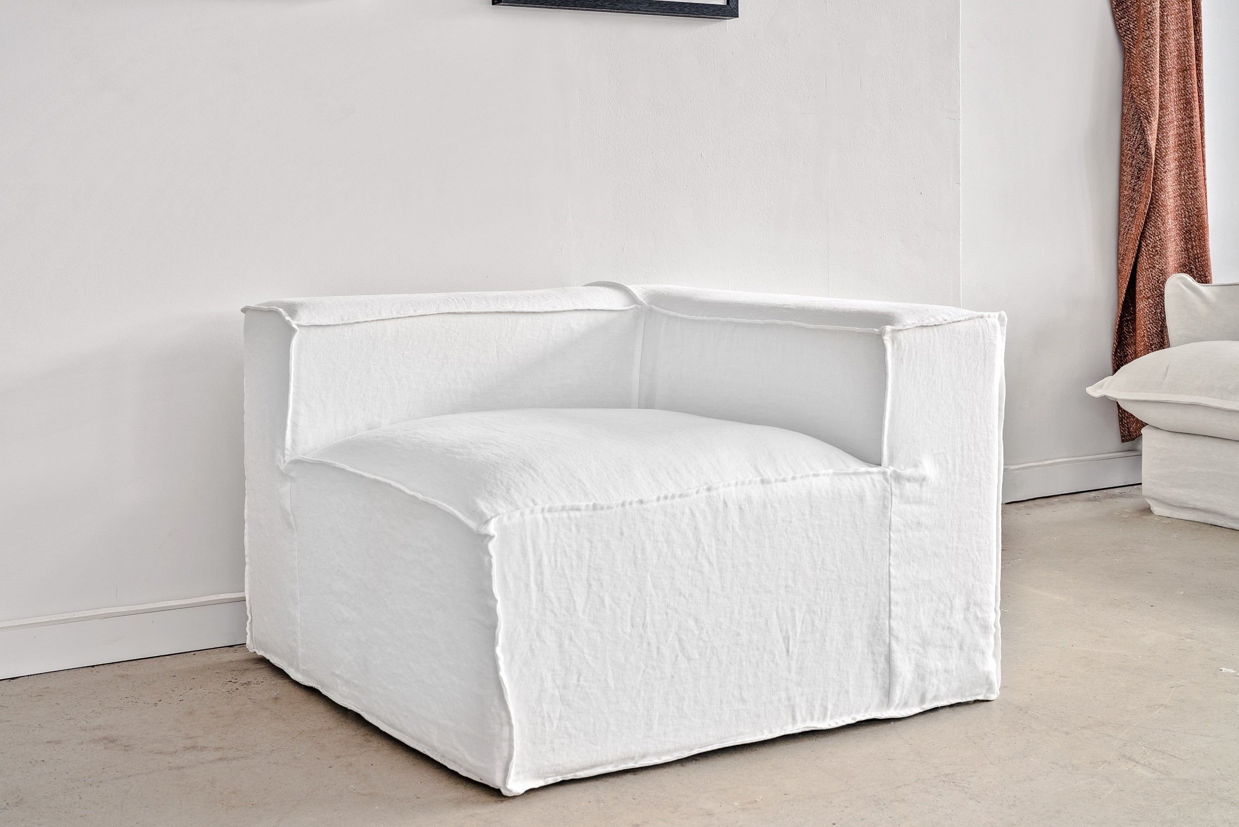 Aria Modular Slipcover Lounge - Corner Piece